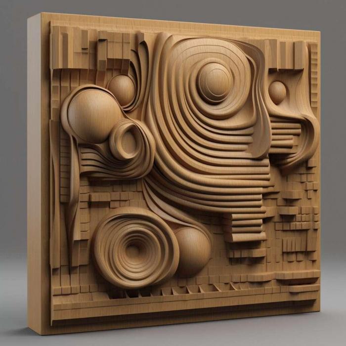 نموذج ثلاثي الأبعاد لآلة CNC 3D Art 